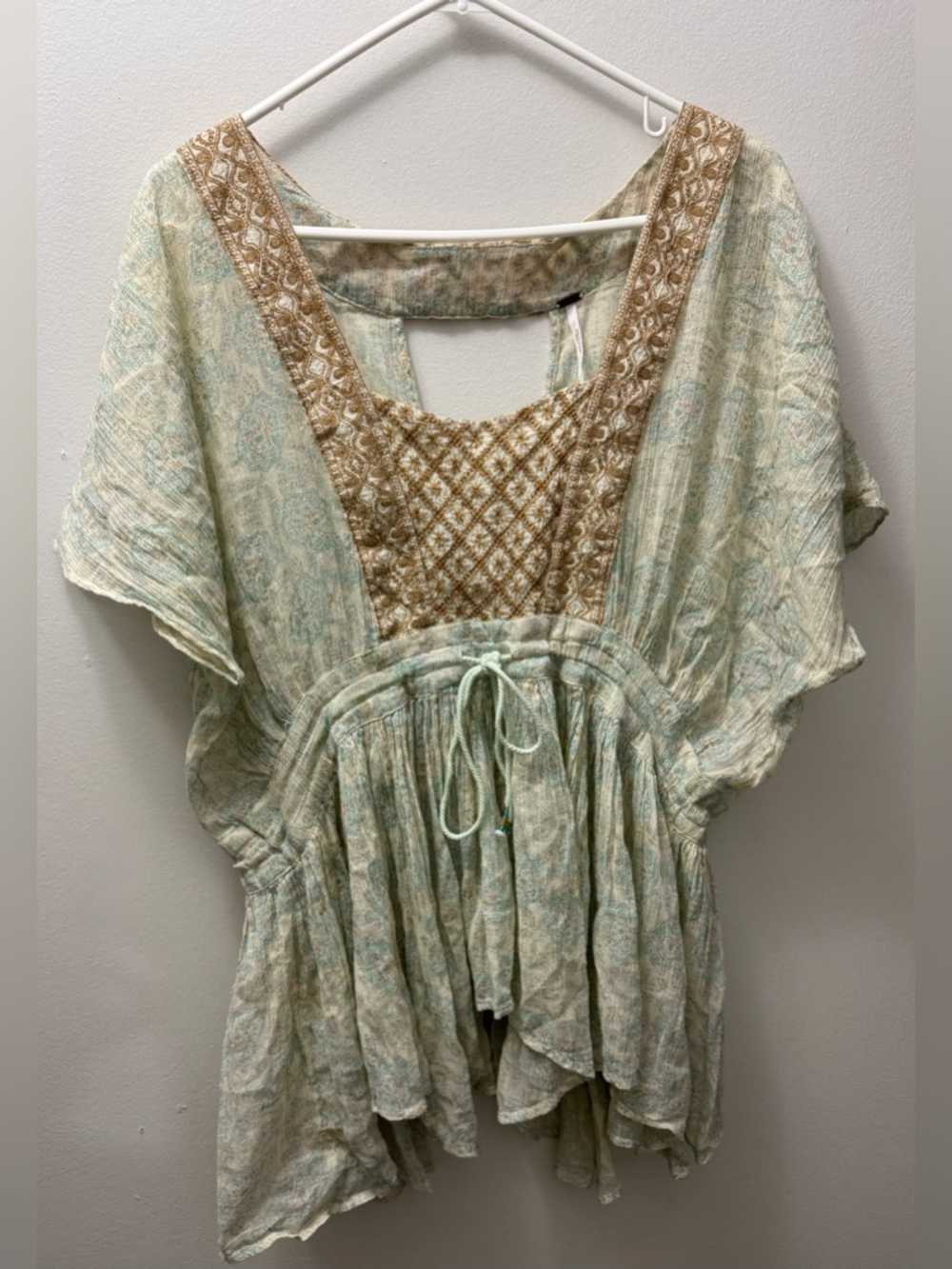 Free People Garden of Eden Boho Medium Top